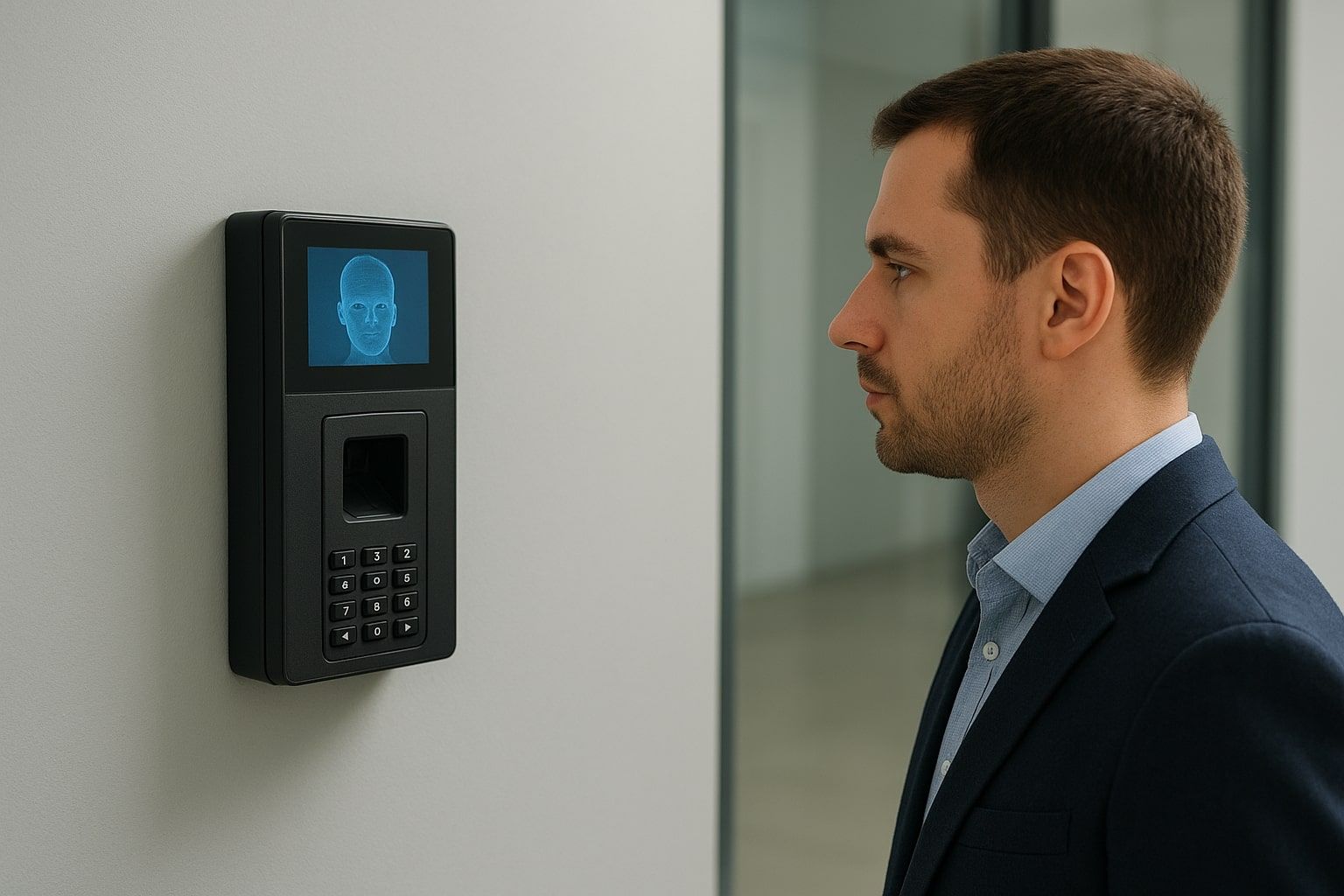 Biyometrik geçiş sistemi yüz tanıma güvenlik çözümü